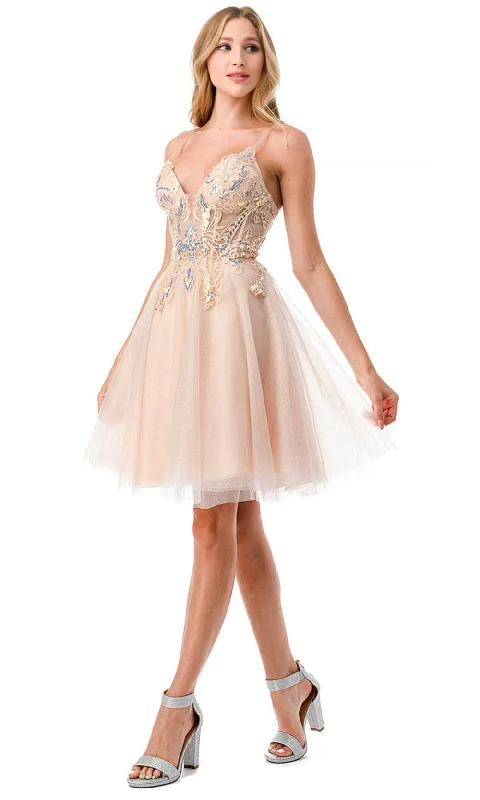 custom-made party dressesTrevi Collection S2740M - Butterfly Homecoming Dress