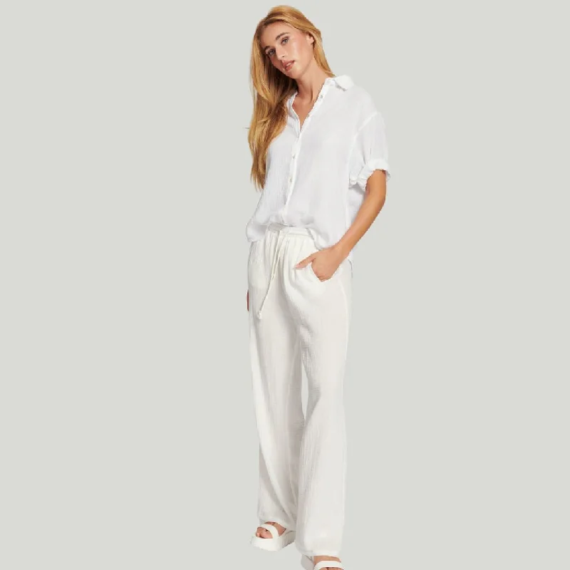 women's cashmere pantsSummer Pant (Chalk)