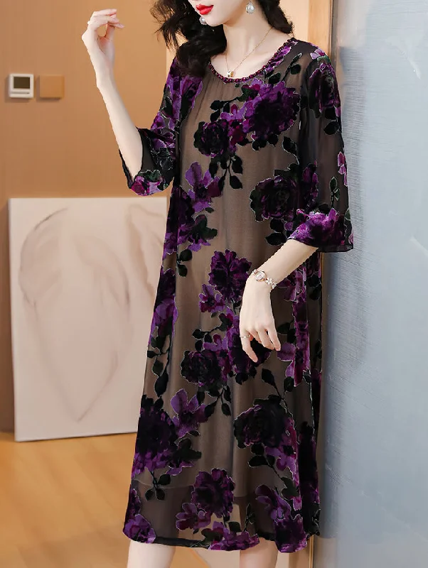 maxi dresses under $50High quality Women velvet  Long Dress