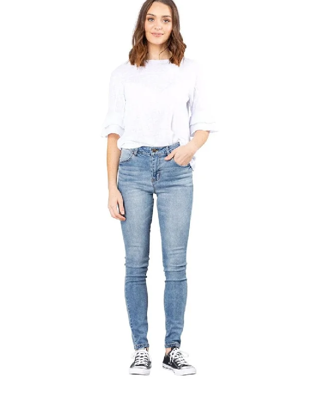 women's elegant pantsHigh Spray On Premo Jean