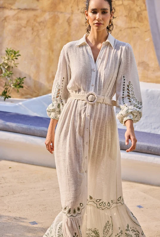 maxi dresses with beltsAlya Long Dress