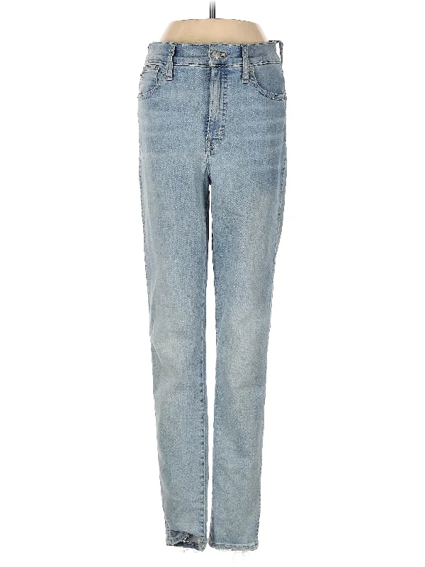 women's denim jeans for pear-shaped bodiesHigh-Rise Straight-leg Jeans in Light Wash