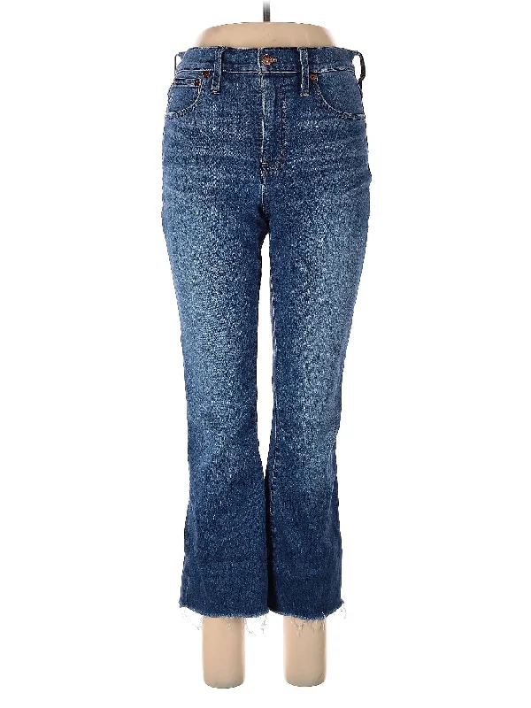 women's denim jeans for springHigh-Rise Bootleg Jeans in Medium Wash