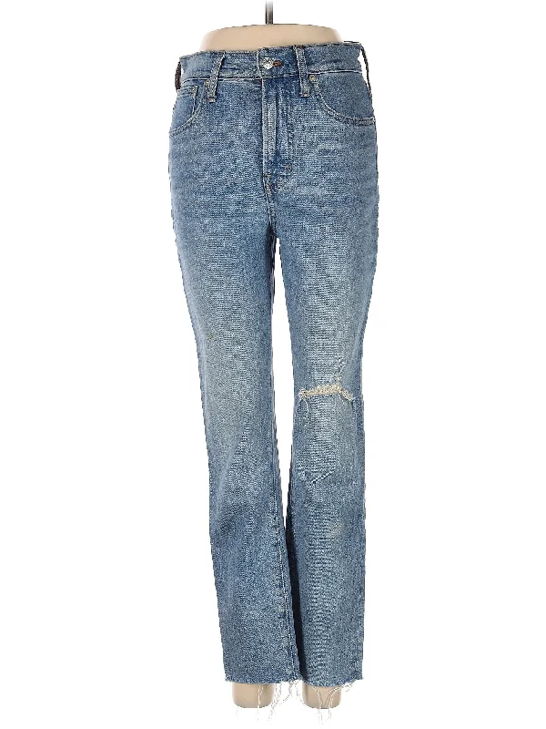 women's capri denim jeansHigh-Rise Bootleg Jeans