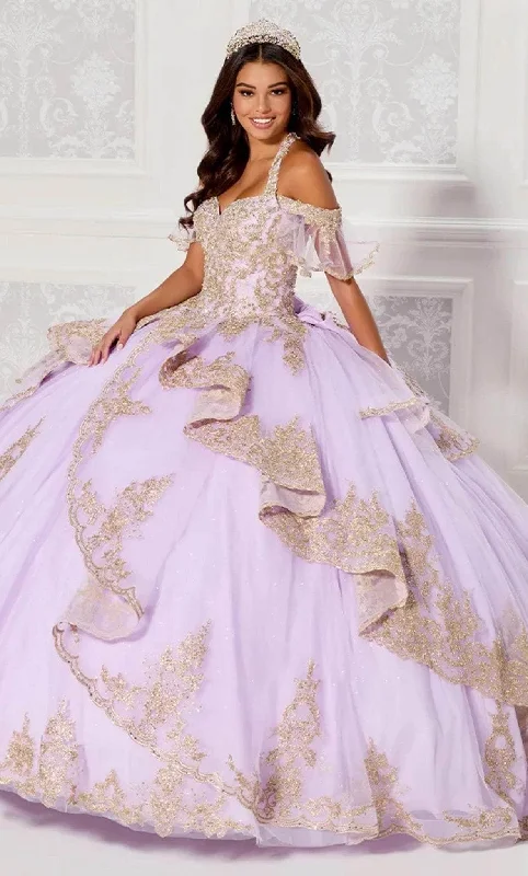 Formal Dress for Glamorous ThemesPrincesa by Ariana Vara PR30118 - Applique Sweetheart Ballgown