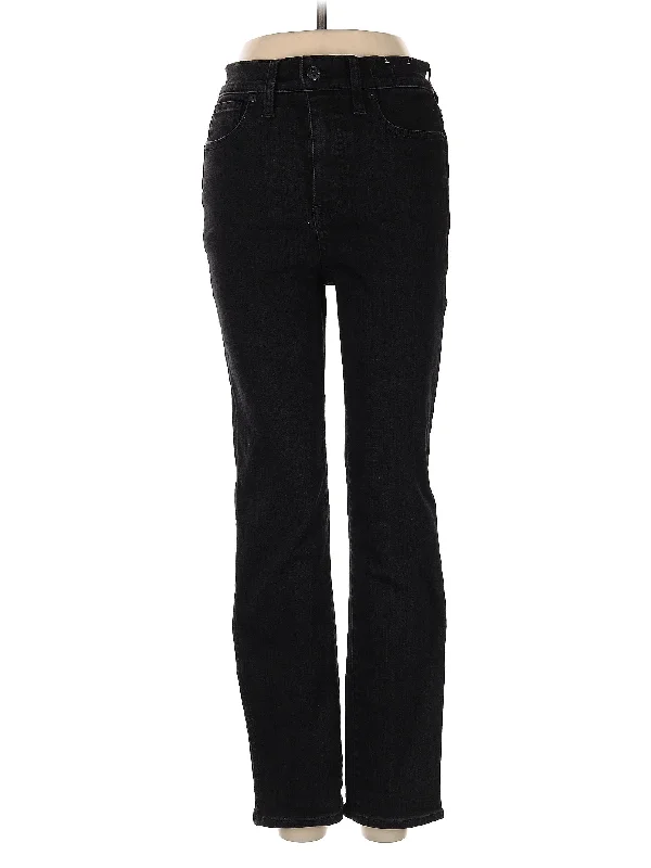 women's denim jeans with functional pocketsHigh-Rise Bootleg Jeans in Dark Wash