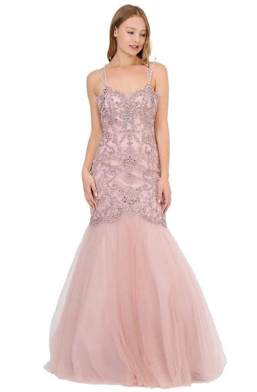 Formal Dress for Creative ThemesPoly USA - 8352 Embellished Sweetheart Trumpet Gown