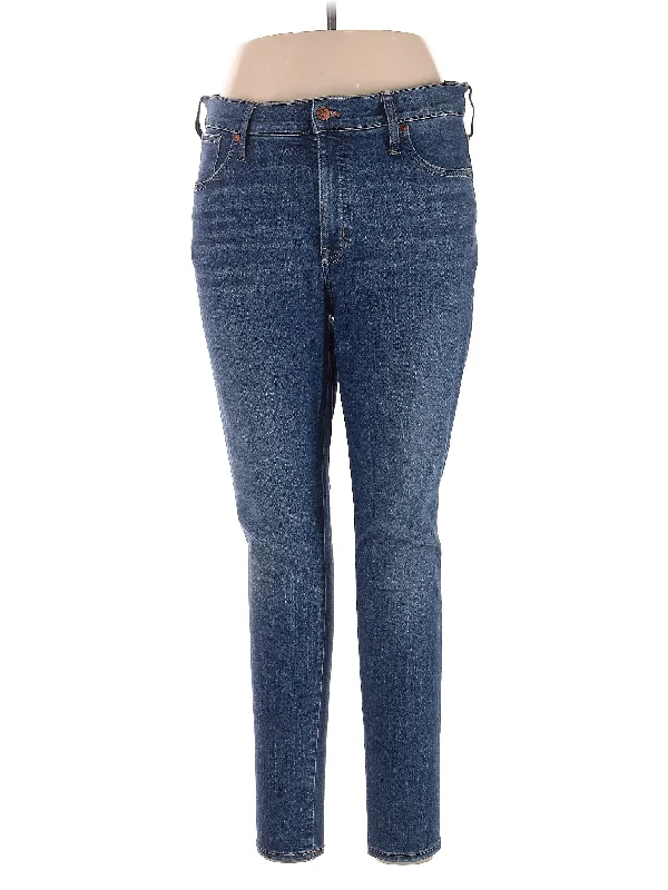 women's denim jeans for a casual FridayHigh-Rise Skinny Jeans in Medium Wash