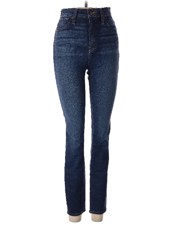 women's denim jeans for a glamorous eveningHigh-Rise Skinny Jeans in Dark Wash