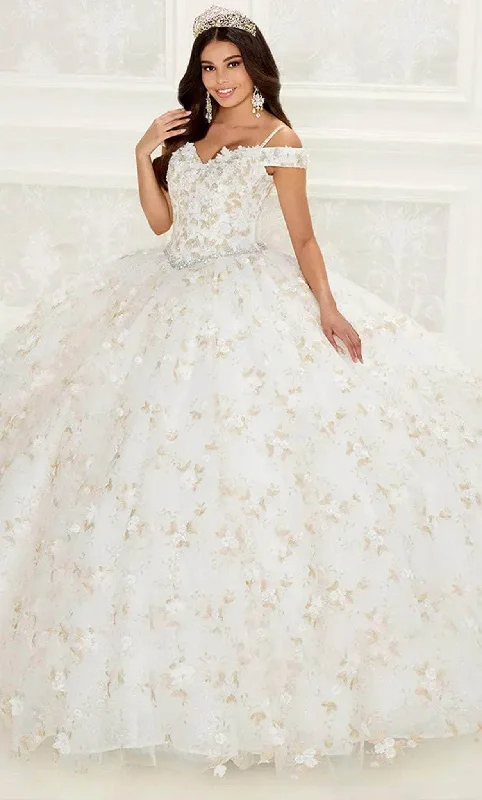 Formal Dress for Theater OpeningsPrincesa by Ariana Vara PR30084 - Blossom Ornate Ballgown