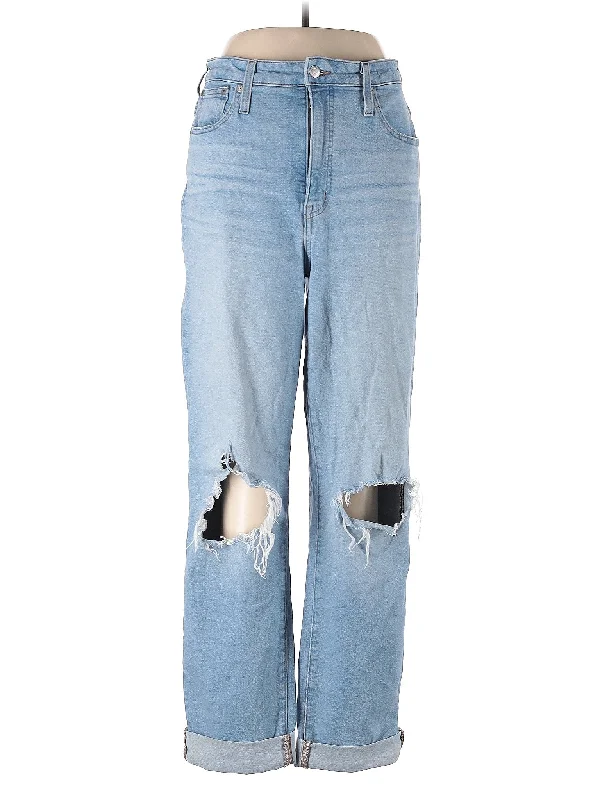 women's denim jeans for summerMid-Rise Boyjeans Jeans