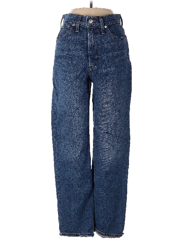 women's denim jeans with animal printsHigh-Rise Wide-leg Jeans in Medium Wash