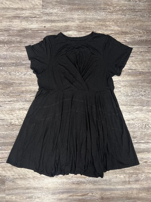 women's unique dressesBlack Dress Casual Short Torrid, Size 4x