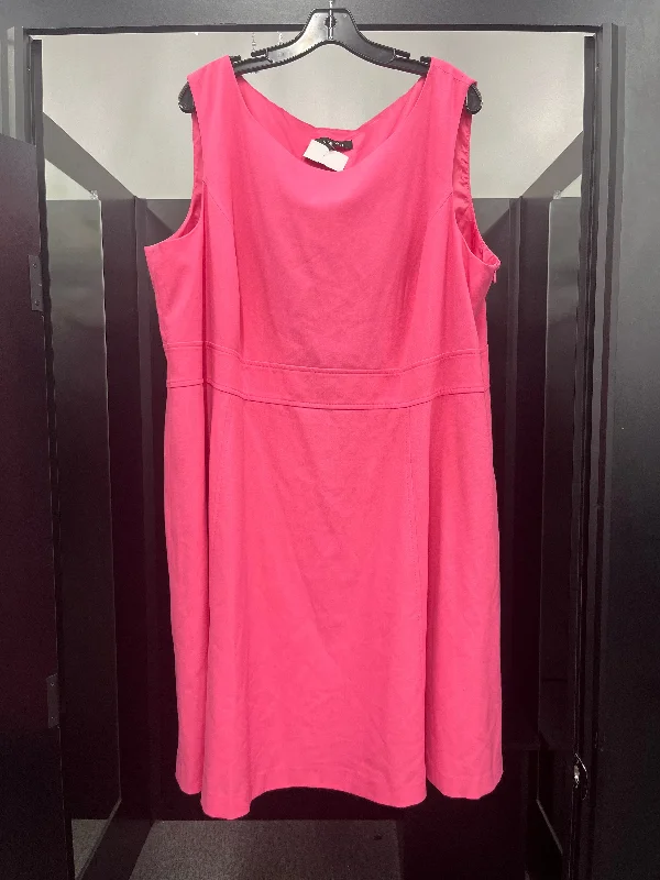 women's formal dressesPink Dress Work Nine West Apparel, Size 3x