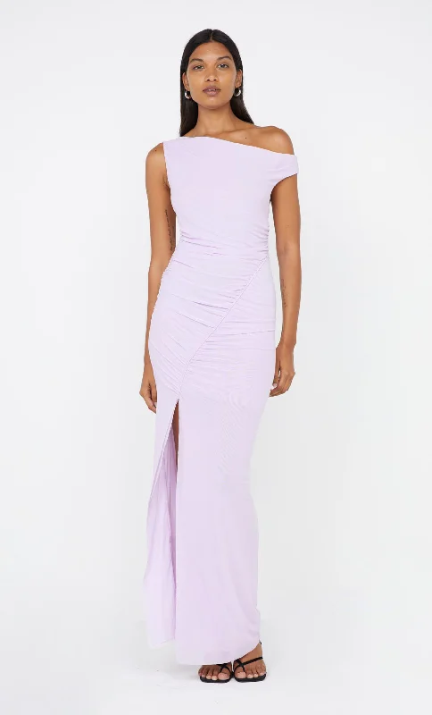 women's tall dressesSANIA ASYM DRESS - LILAC