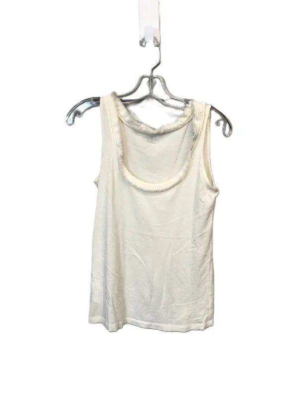 women's tops for minimalist aestheticsTop Sleeveless Basic By Loft  Size: S