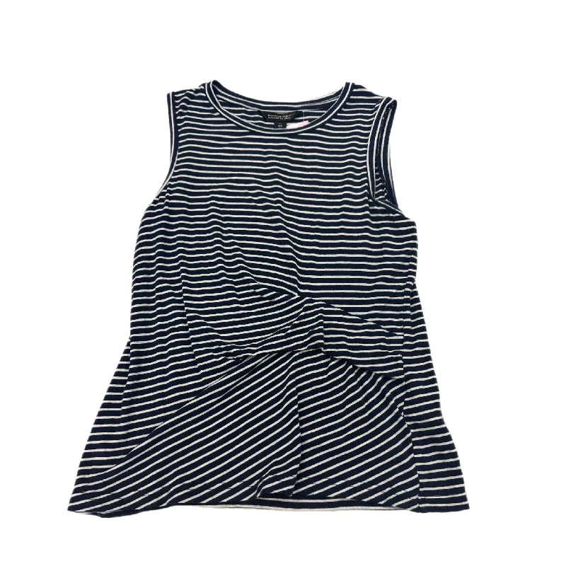 striped women's topsTop Sleeveless By Banana Republic  Size: Xxs