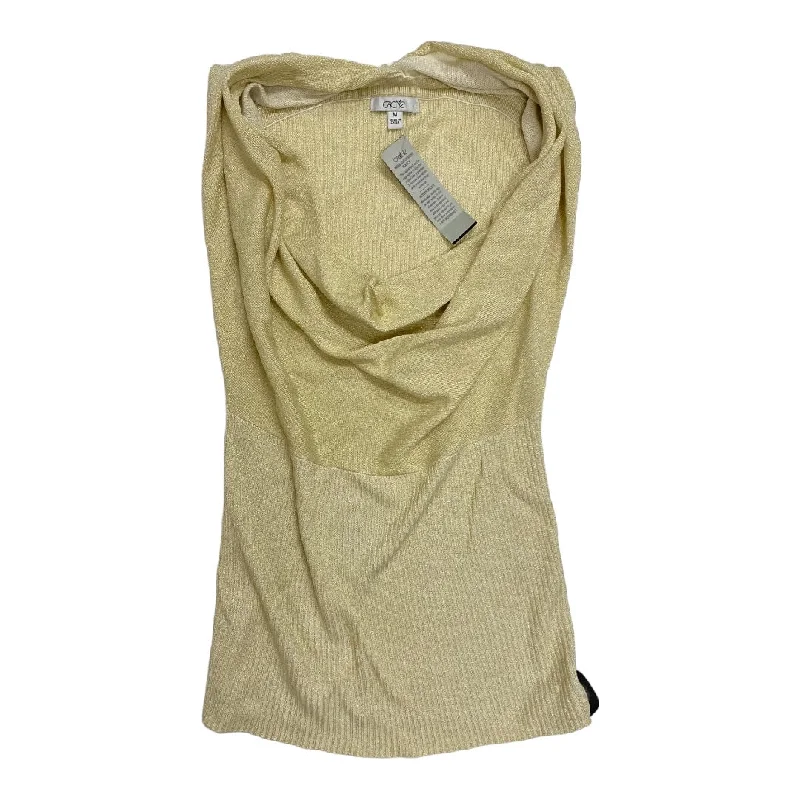 elegant women's topsTop Sleeveless By Cache  Size: M