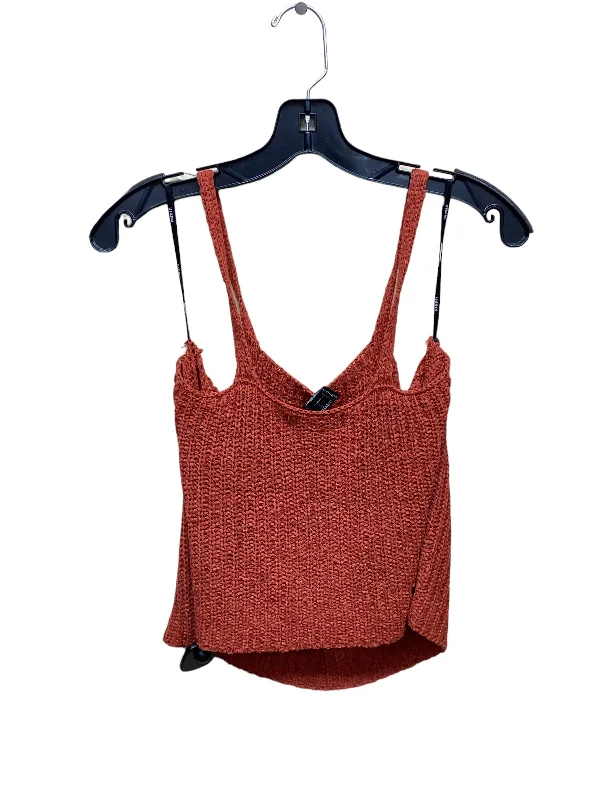 women's tops with sheer overlaysTop Sleeveless By Forever 21  Size: L