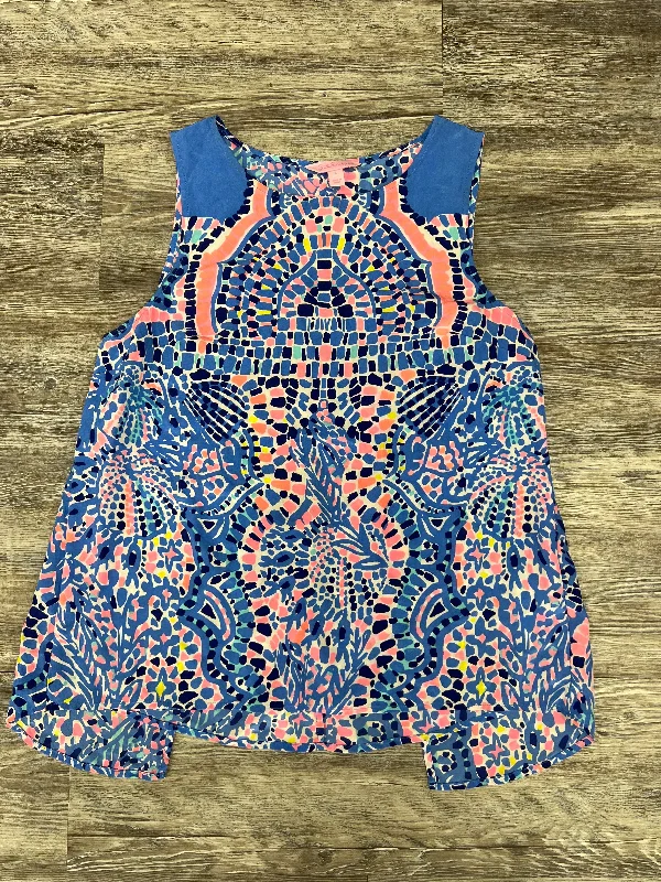 women's tops for mixing and matching with different bottomsTop Sleeveless By Lilly Pulitzer Size: S