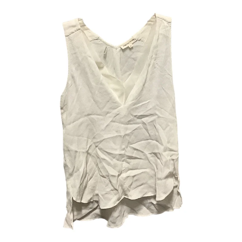 women's tops for those who love to dress up their casual looks with stylish topsTop Sleeveless By Rebecca Taylor  Size: 4